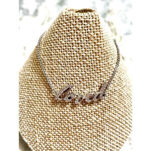 Loved Crystals Lariat Bracelet #special friend #family #love